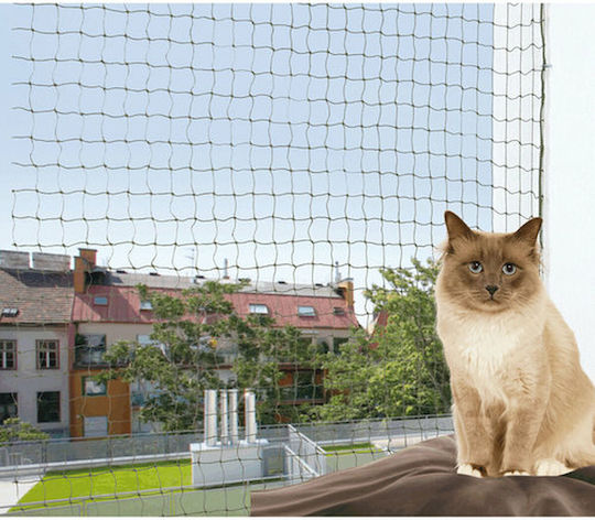 Trixie Katzennetz Olive 8x3m - Olive 8x3m aus Metall in Grün Farbe 800 x 300cm