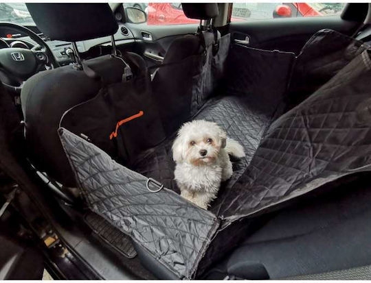 Waterproof Seat Car for Dog Waterproof Quilted Car Crate with Pockets 136cm x 120cm Black Black