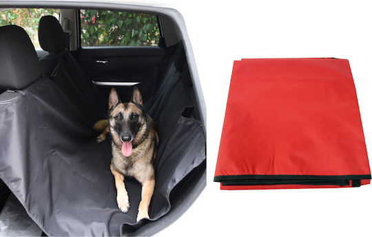 Woofmoda Wasserdicht Sitzbezug Autozubehör für Hunde Rot 130x160cm Rot