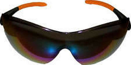 Oregon Safety Glasses for Protection with Black Lenses Mirrored 1pcs