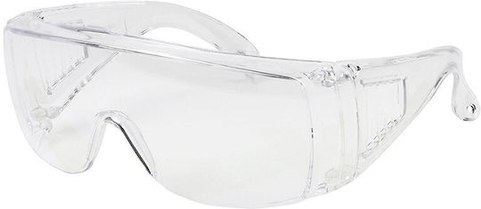 Pasco Safety Glasses for Protection with Transparent Lenses 1pcs