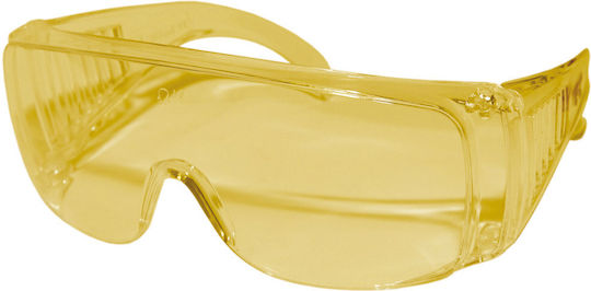 Ergo Safety Glasses for Protection with Yellow Lenses 1pcs