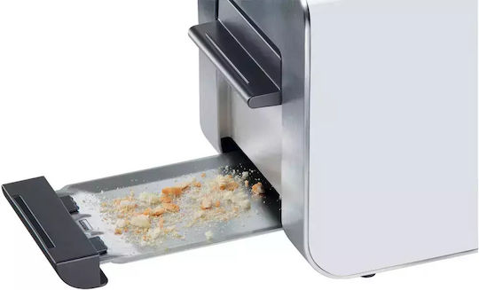 Bosch Styline Toaster 2 Schlitze 860W Weiß
