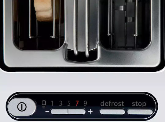 Bosch Styline Toaster 2 Schlitze 860W Weiß