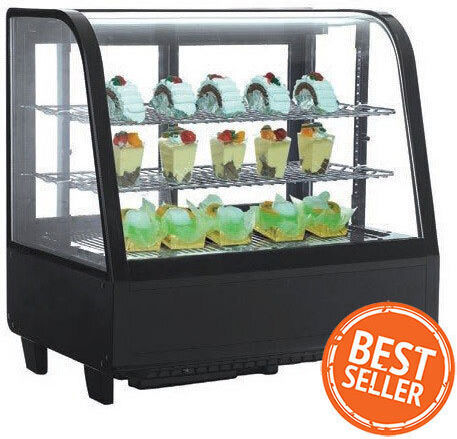 Fresh Maintenance Showcase Tabletop with 3 Levels with Capacity 100lt 68.5x45.5x67.5cm Deli Cool I / RTW