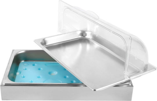 Maintenance Showcase Tabletop Roll Top with Capacity 1x1/1 GN 54x33.5x26cm