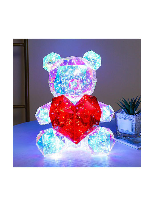 My Home Luxury Decorative Lamp Heart Multicolour