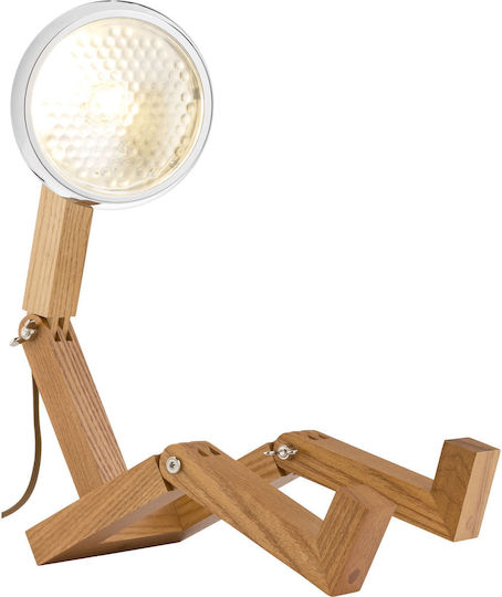 Piffany Lustră Decorativă Figura cu Soclu pentru Bec G4 Gri