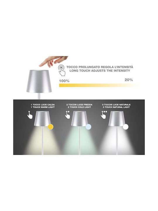 Beper Decorative Lamp Silver