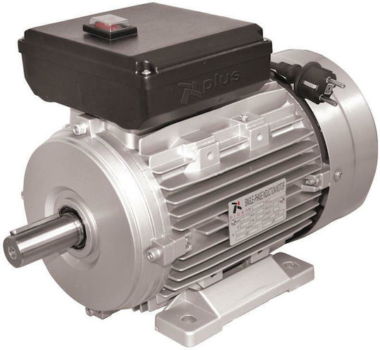 Plus Single-Phase Electric Motor 1hp Maximum RPM 1400 with Wedge 220V