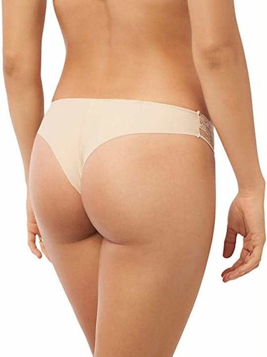 Γυναικεία Brazil 2Pack χωρίς Ραφές με Δαντέλα