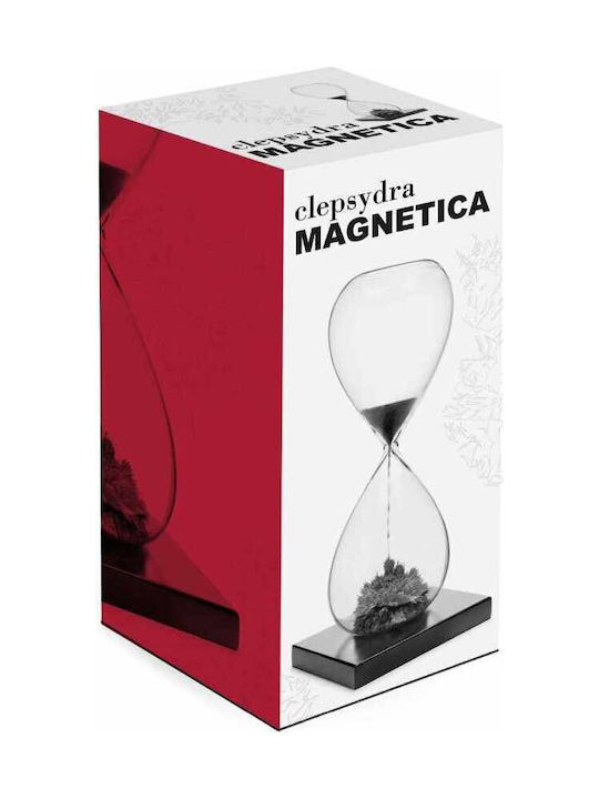 Selegiochi Office Hourglass Decoration from Glass 12x12x26cm in Beige color
