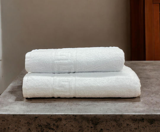 Linea Home Хотелска Кърпа 140x70 см. Бяла Маендрос