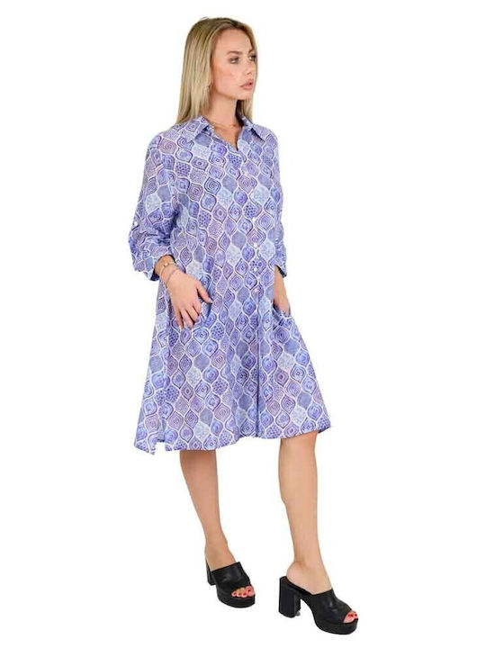 Aquablue Feminin Rochie de Plajă Sky Blue