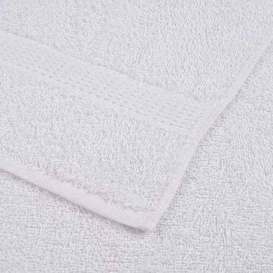 vidaXL Set 50 Hotel Washcloth Towels 30x30 cm 360gsm White