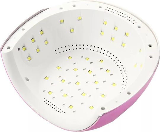 Φουρνάκι Νυχιών UV / LED 120W Ροζ