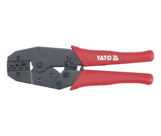 Yato Crimping Pliers for Terminals Cross-Section 0.5 - 6mm² with Ratchet Mechanism Length 220mm