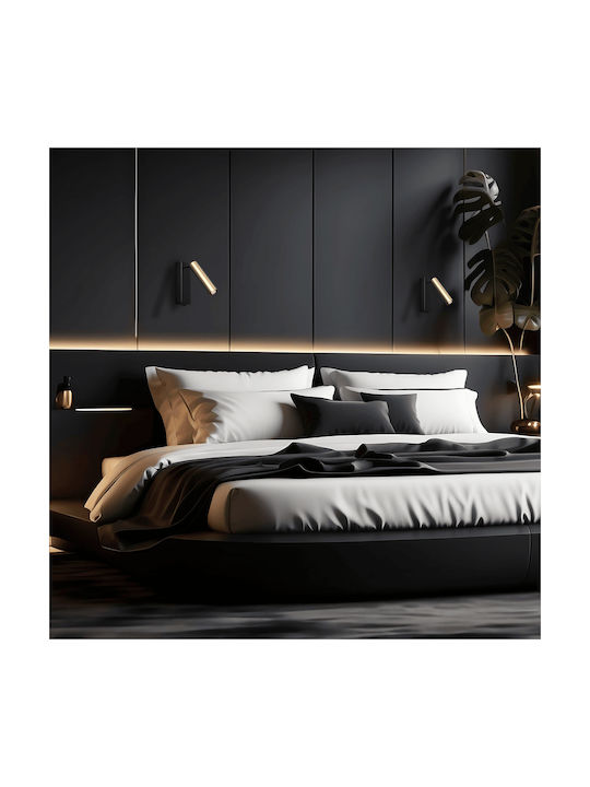 Eko Light Modern Leuchte Wand mit Fassung G9 und Schalter Gold