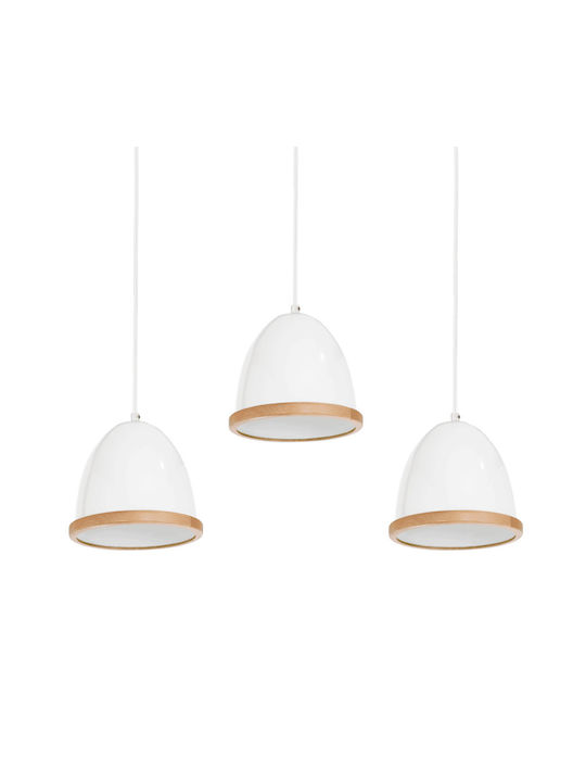 Eko Light Κρεμαστό Φωτιστικό Λευκό