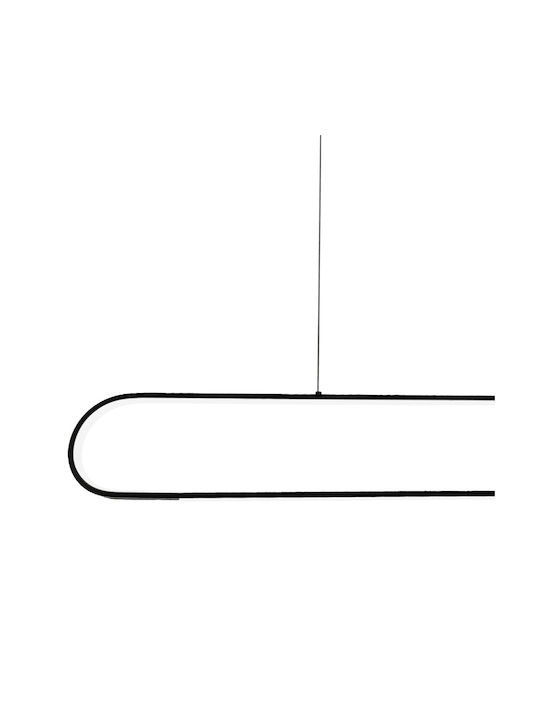 Eko Light Κρεμαστό Φωτιστικό Μαύρο LED
