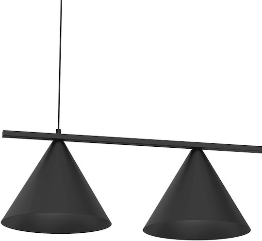 Eko Light Κρεμαστό Φωτιστικό Μαύρο με Ντουί GX53
