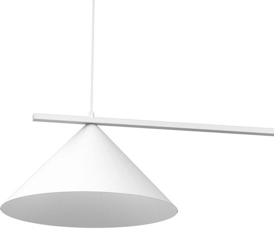Eko Light Lustră Alb cu Dulie null
