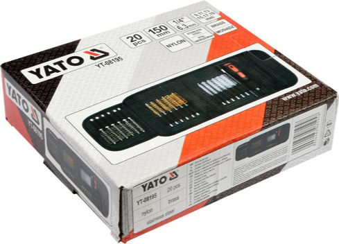 Yato Set Bürstchen YT-08195 YT-08195 Handwerkzeug-Set 20Stück