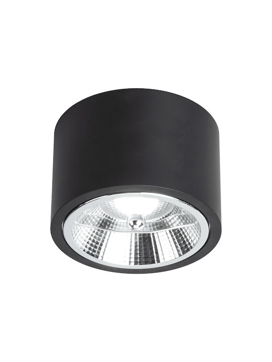 Eko Light Einzel Spot mit Fassung null in Schwarz Farbe
