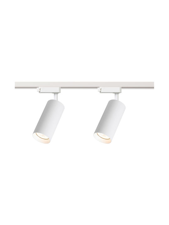 Eko Light Σποτ με 4 Φώτα και με Ντουί GU10 σε Λευκό Χρώμα