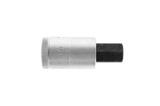 Gedore Bit-Stecknuss mit Inbusschlüssel-Bit und Antriebsvierkant 1/2'' Größe H14x60mm 1Stück