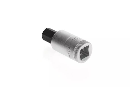 Gedore Bit-Stecknuss mit Inbusschlüssel-Bit und Antriebsvierkant 1/2'' Größe H14x60mm 1Stück