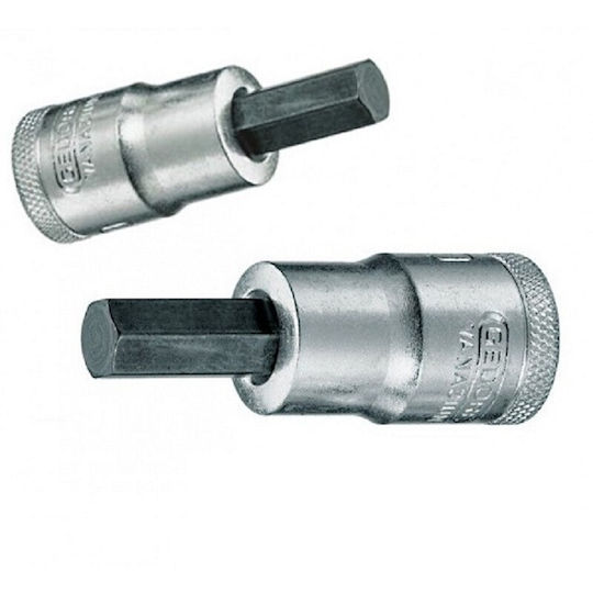 Gedore Cheie tubulară cu Vârf Allen și Patrat de Prindere 3/4'' Dimensiune H19x80mm 1buc