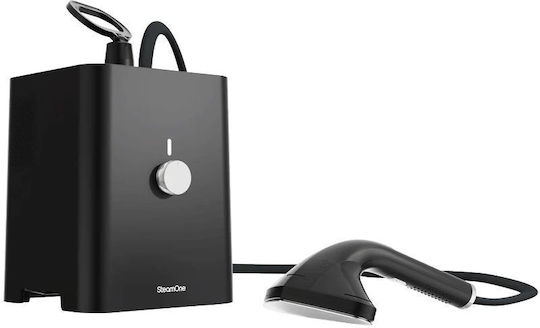 Steamcube Ατμοκαθαριστής Ρούχων Δαπέδου 2900W με Δοχείο 2.5lt Μαύρος