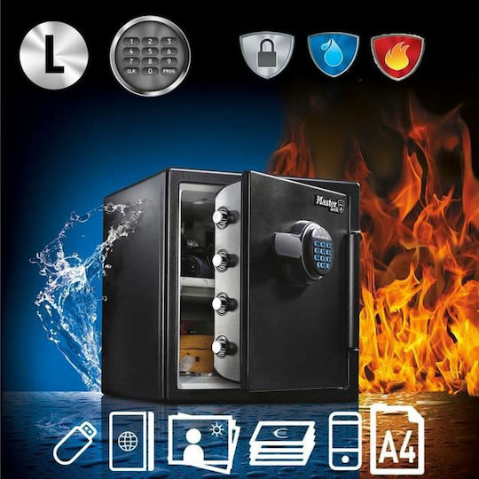 Master Lock Safe with Digital Lock L37.5xW41.9xH19.3cm CHW30300EURHRO