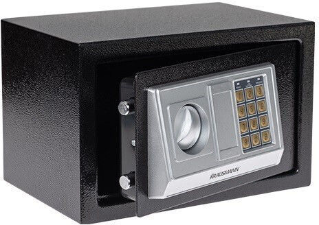 Krausmann Safe with Digital Lock L35xW25xH25cm HS55313