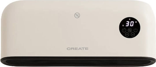 Create Pro Warm Wall Pro Fan Heater Room Wall Ecru 2000W