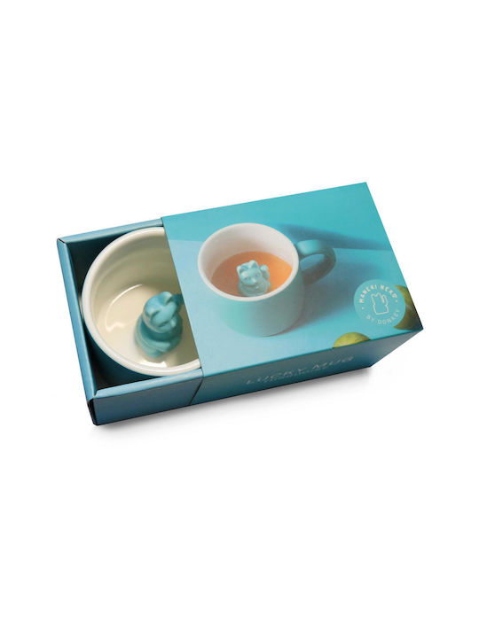 Donkey Becher aus Porzellan Blau 150ml
