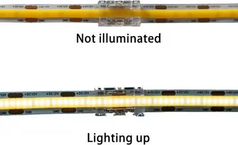 Съединител за прави LED ленти 8mm Se21-cs-lst