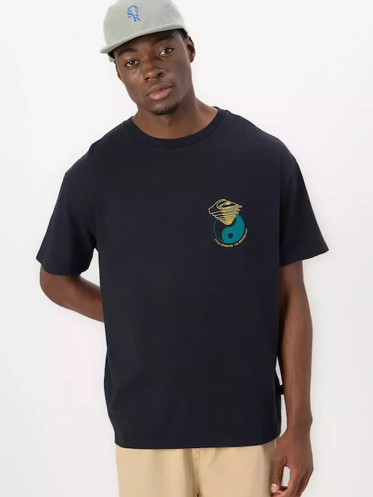 Wave T-shirt Μαυρο