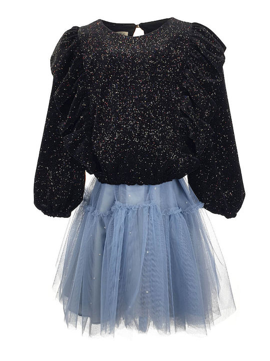 Kids' Shirt Long Sleeve Black