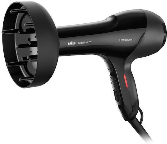 Braun Satin Hair 7 Ionic Professionell Haartrockner mit Diffusor 2000W