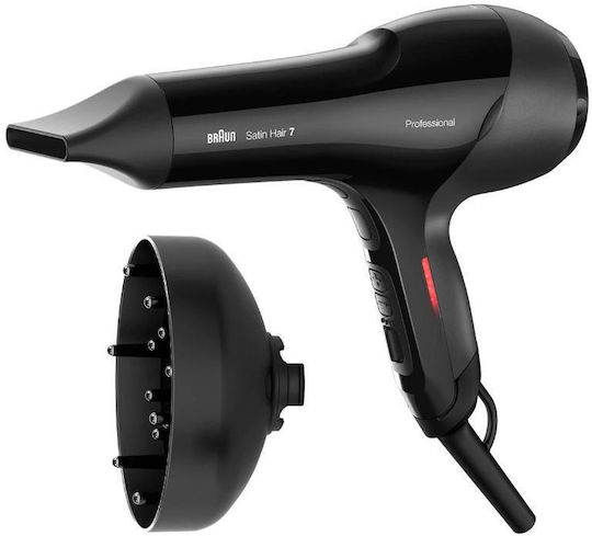 Braun Satin Hair 7 Ionic Professionell Haartrockner mit Diffusor 2000W