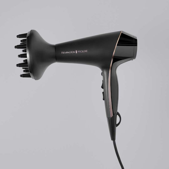 Remington Proluxe Professional Hair Dryer with Diffuser 2400W Midnight