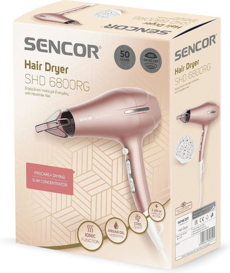 Sencor Ionic Πιστολάκι Μαλλιών με Φυσούνα 2300W