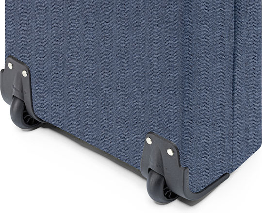 Stoff Einkaufswagen Blau 43Es