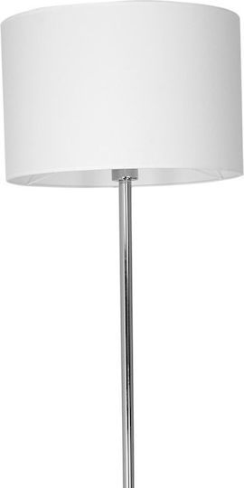 Eko Light Stehleuchte H155cm. mit Fassung für Lampe E27 Weiß