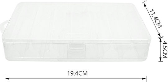Tpster Fishing Tackle Box 14 Compartments 19.4*11.4*4.5cm 38175