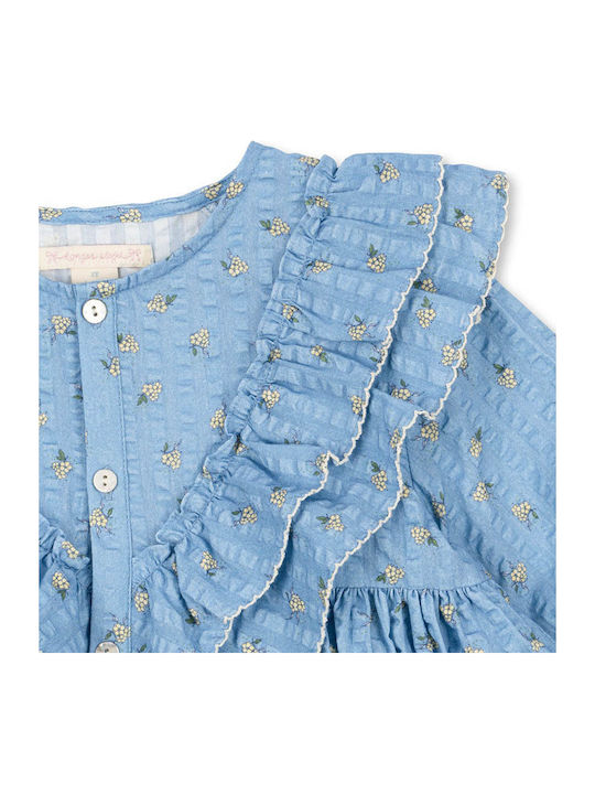 Kinderkleid Langärmelig Blue