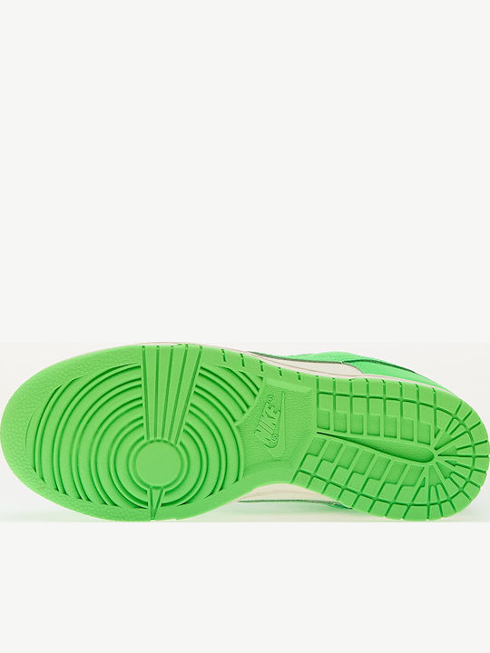 Dunk Low Damen Sneakers Sail / Green Strike