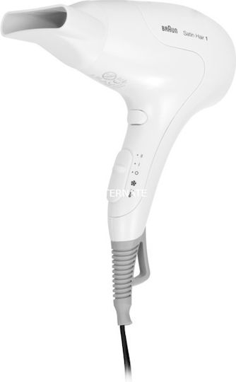 Braun Satin Hair 1 Πιστολάκι Μαλλιών Turbo 1800W